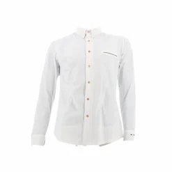 Polos Et Chemises|Polos Et Chemises*Le Sabotier - Polo manches longues homme Emile Blanc