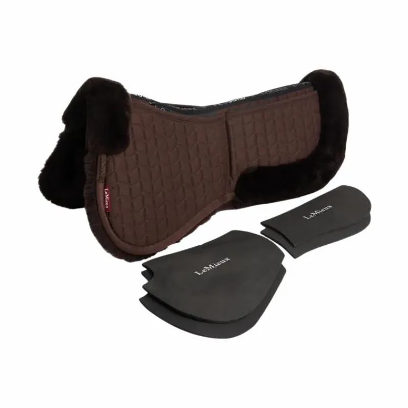 Amortisseurs*LeMieux - Amortisseur Prosorb 2 poches Merino + / Marron