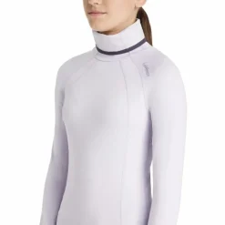 T-Shirts Et Baselayers*LeMieux - Baselayer fille à col montant Young Rider Savannah lilac Violet