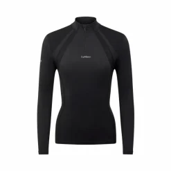 T-Shirts Et Baselayers*LeMieux - Baselayer manches longues femme Mia Mesh Noir
