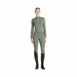 T-Shirts Et Baselayers*LeMieux - Baselayer manches longues femme Classique rosemary Vert