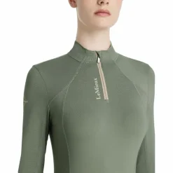 T-Shirts Et Baselayers*LeMieux - Baselayer manches longues femme Classique rosemary Vert