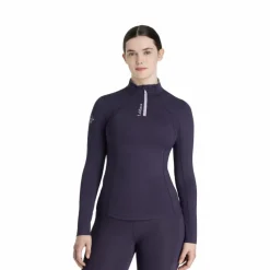 T-Shirts Et Baselayers*LeMieux - Baselayer manches longues femme Classique juniper Violet