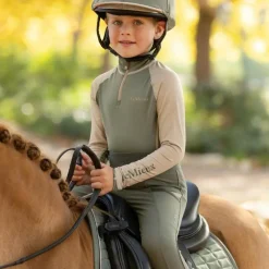 T-Shirts Et Baselayers*LeMieux - Baselayer manches longues enfant Mini rosemary Vert