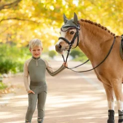 T-Shirts Et Baselayers*LeMieux - Baselayer manches longues enfant Mini rosemary Vert