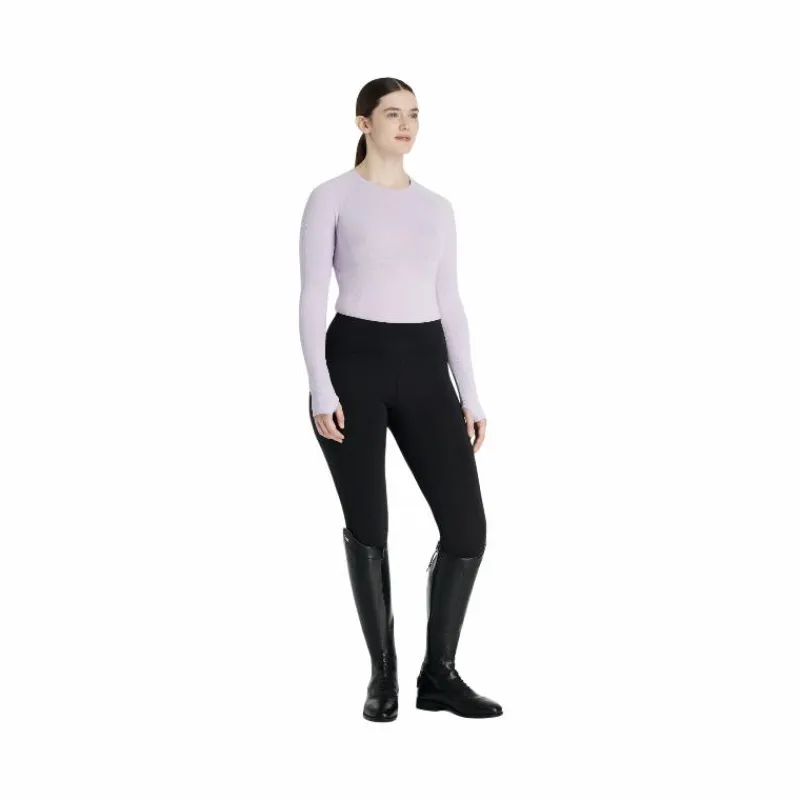 Outlet - Baselayer manches longues femme Britney sans coutures lilac T-Shirts Et Baselayers