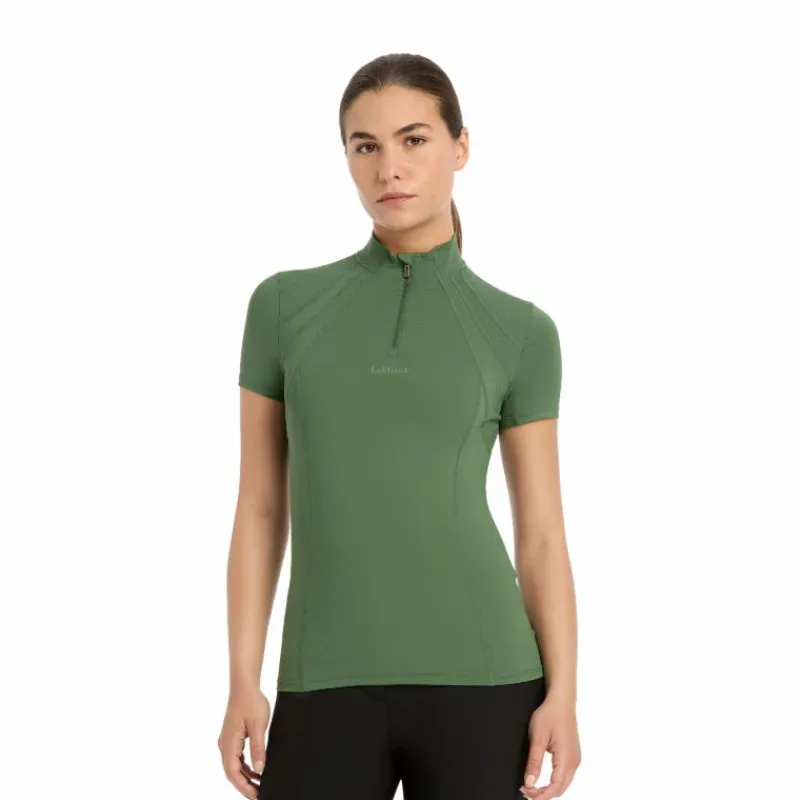 Outlet - Baselayer manches courtes femme Mia Mesh hunter green T-Shirts Et Baselayers