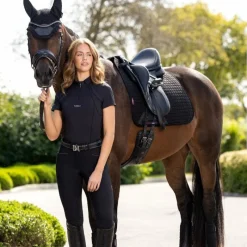 T-Shirts Et Baselayers*LeMieux - Baselayer manches courtes femme Mia Mesh Noir