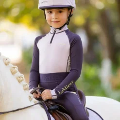 T-Shirts Et Baselayers*LeMieux - Baselayer manches longues enfant Mini lilac Violet