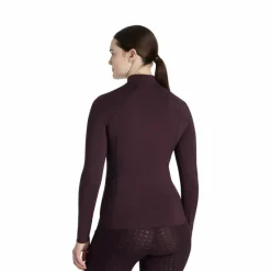 Hot - Baselayer manches longues femme Classique damson T-Shirts Et Baselayers