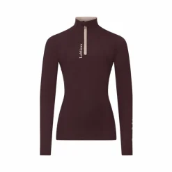Best - Baselayer manches longues enfant Classique Young Rider damson Enfant T-Shirts Et Baselayers