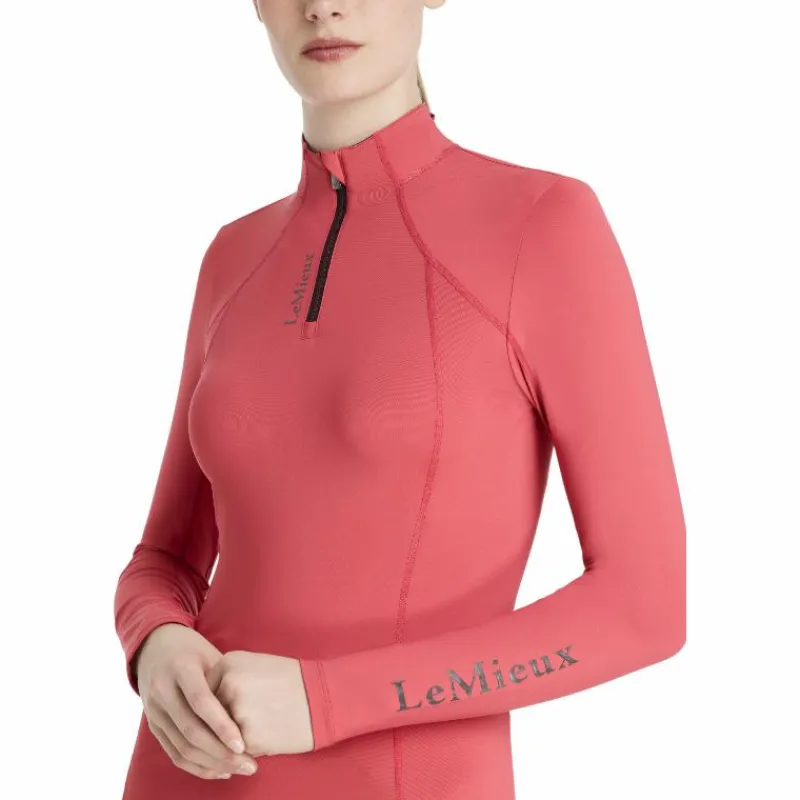 Hot - Baselayer manches longues femme Classique cranberry T-Shirts Et Baselayers