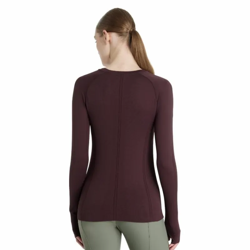 New - Baselayer manches longues femme Britney sans coutures damson T-Shirts Et Baselayers