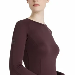 New - Baselayer manches longues femme Britney sans coutures damson T-Shirts Et Baselayers