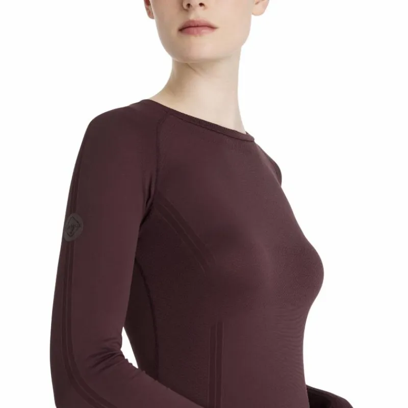New - Baselayer manches longues femme Britney sans coutures damson T-Shirts Et Baselayers