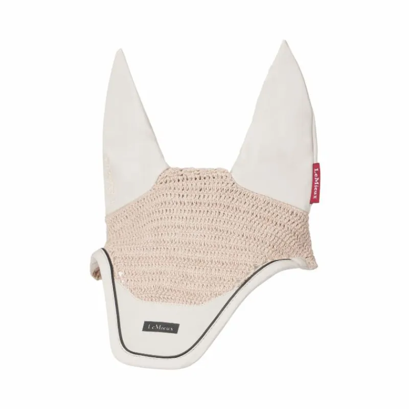 Bonnets Pour Chevaux*LeMieux - Bonnet anti-mouches et anti-bruits Finesse stone Beige