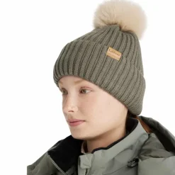 Clearance - Bonnet femme côtelé Clara rosemary Bonnets/ Bandeaux