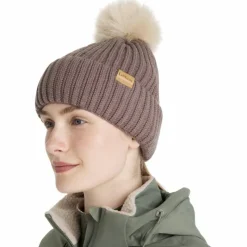 Outlet - Bonnet femme côtelé Clara walnut Bonnets/ Bandeaux