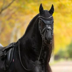 Online - Bonnet pour chevaux anti-mouches Essence Bonnets Pour Chevaux