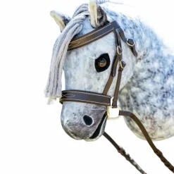 Best - Bridon pour hobby horse Hunter marron Hobby Horse