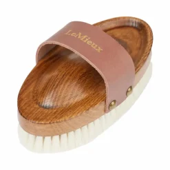 Brosses Douces*LeMieux - Brosse douce en poils de chèvre Artisan Marron