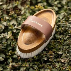 Brosses Douces*LeMieux - Brosse douce en poils de chèvre Artisan Marron