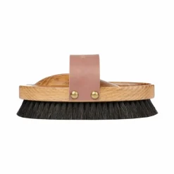 Brosses Douces*LeMieux - Brosse douce en laine de mouton Artisan Marron