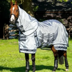 Couvertures Poneys|Couvertures Et Chemises*LeMieux - Chemise anti-mouches Kudos AeroGuard argent Gris