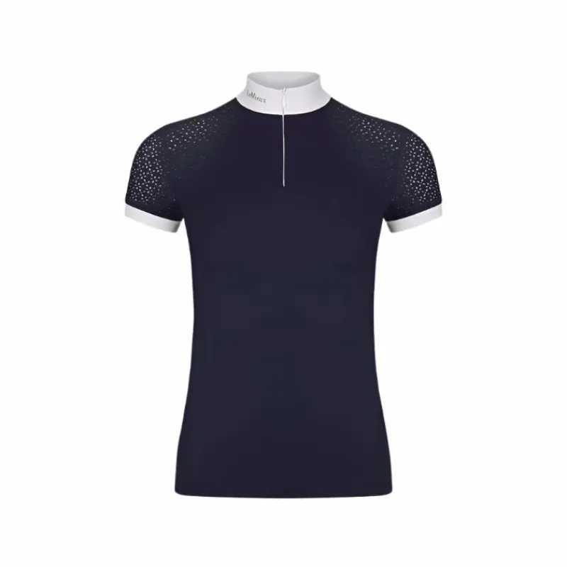 Polos Et Chemises*LeMieux - Chemise manches courtes femme Olivia Marine