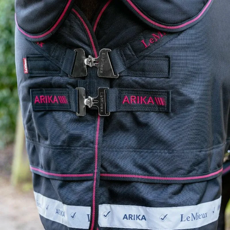 Couvertures Poneys|Couvertures Et Chemises*LeMieux - Couverture Arika Storm-Tek 50g Noir