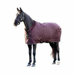 Best - Couverture d’écurie Kudos Luxe doublée damson Couvertures Poneys|Couvertures Et Chemises