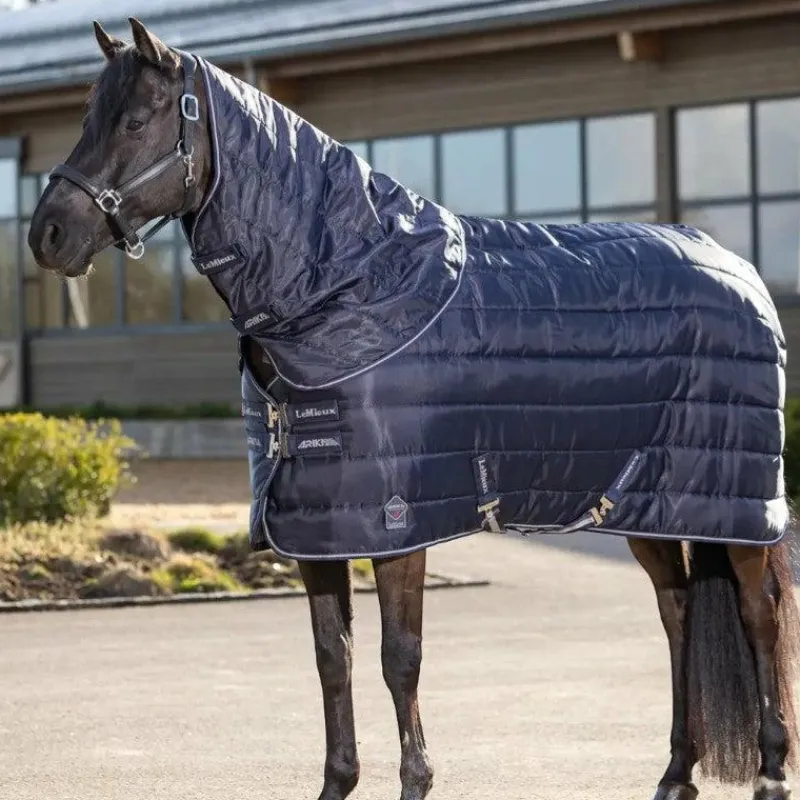 Couvertures Poneys|Couvertures Et Chemises*LeMieux - Couverture de box Arika Stable-Tek 350g Marine