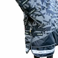 Couvertures Poneys|Couvertures Et Chemises*LeMieux - Couverture d’extérieur réfléchissante Arika 200g Noir