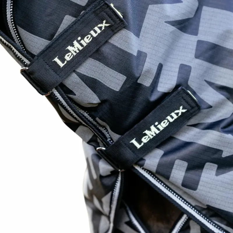 Couvertures Poneys|Couvertures Et Chemises*LeMieux - Couverture d’extérieur réfléchissante Arika 200g Noir