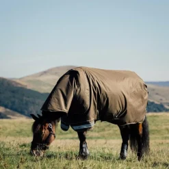 Couvertures Poneys|Couvertures Et Chemises*LeMieux - Couverture imperméable d’extérieur Arika ripstop Alpine 50g Marron
