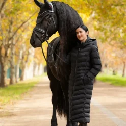 Blousons Et Manteaux*LeMieux - Doudoune matelassée imperméable longue femme Hayley e Noir