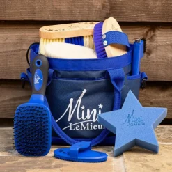 Sacs Et Malles De Pansage*LeMieux - Ensemble de pansage Mini Benetton Blue Bleu