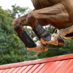 Online - Guêtres de cross MimSafe antérieurs / jaune Guêtres Fermées
