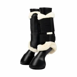 Hot - Guêtres fermées souples Mesh Fleece Edged / naturel Guêtres Fermées