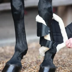 Hot - Guêtres fermées souples Mesh Fleece Edged / naturel Guêtres Fermées