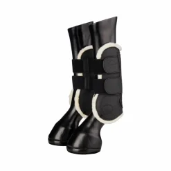 Guêtres Ouvertes Poneys|Guêtres Ouvertes*LeMieux - Guêtres ouvertes tendons Capella Comfort Noir