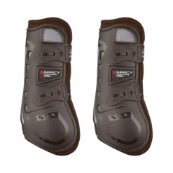 Guêtres Ouvertes|Cso*LeMieux - Guêtres ouvertes Impact Responsive gel x2 Marron