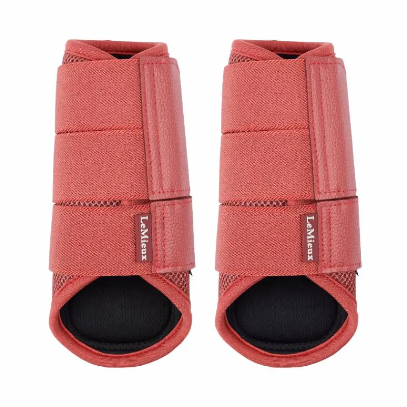 Guêtres Fermées*LeMieux - Guêtres souples Mesh Arika cranberry Rose