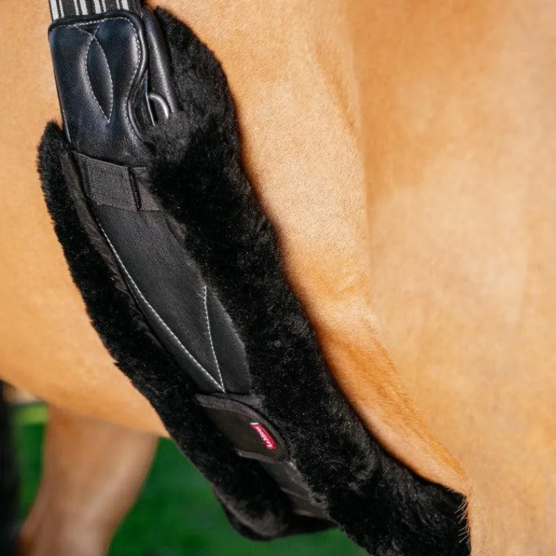 New - Housse de sangle à bavette longue Anatomic en laine mérinos+ Fourreaux De Sangle