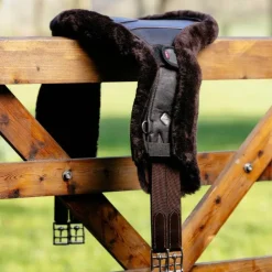 New - Housse de sangle à bavette longue Anatomic en laine mérinos+ Fourreaux De Sangle