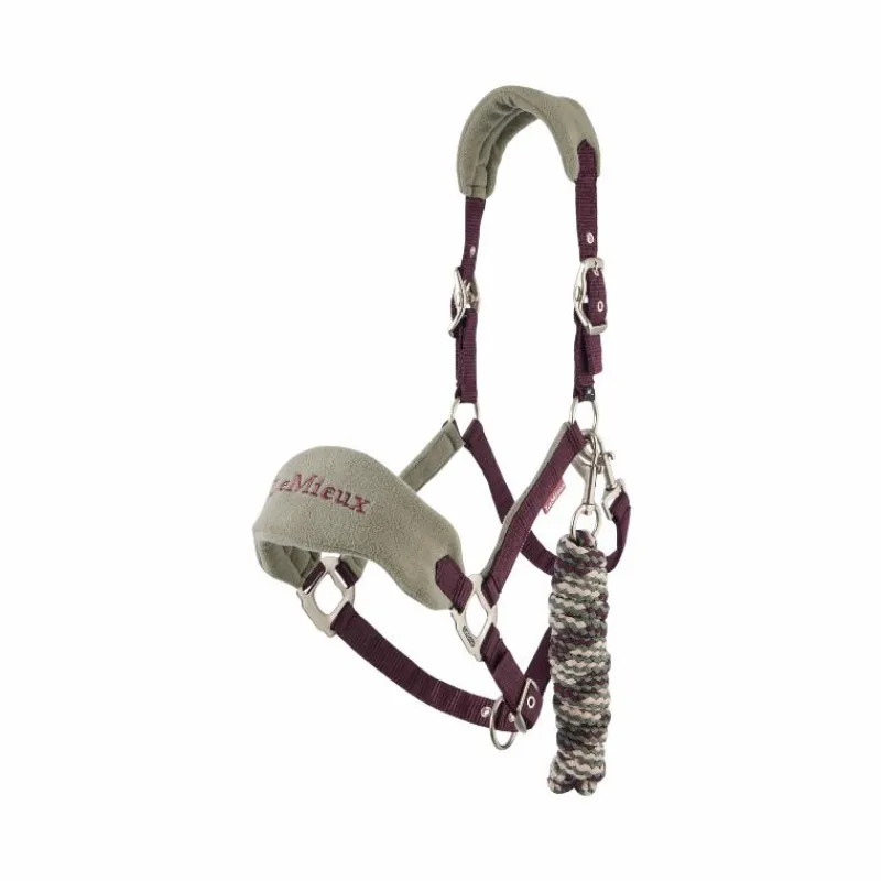 Online - Licol et longe Vogue damson Licols Poneys|Ensembles Licols Et Longes