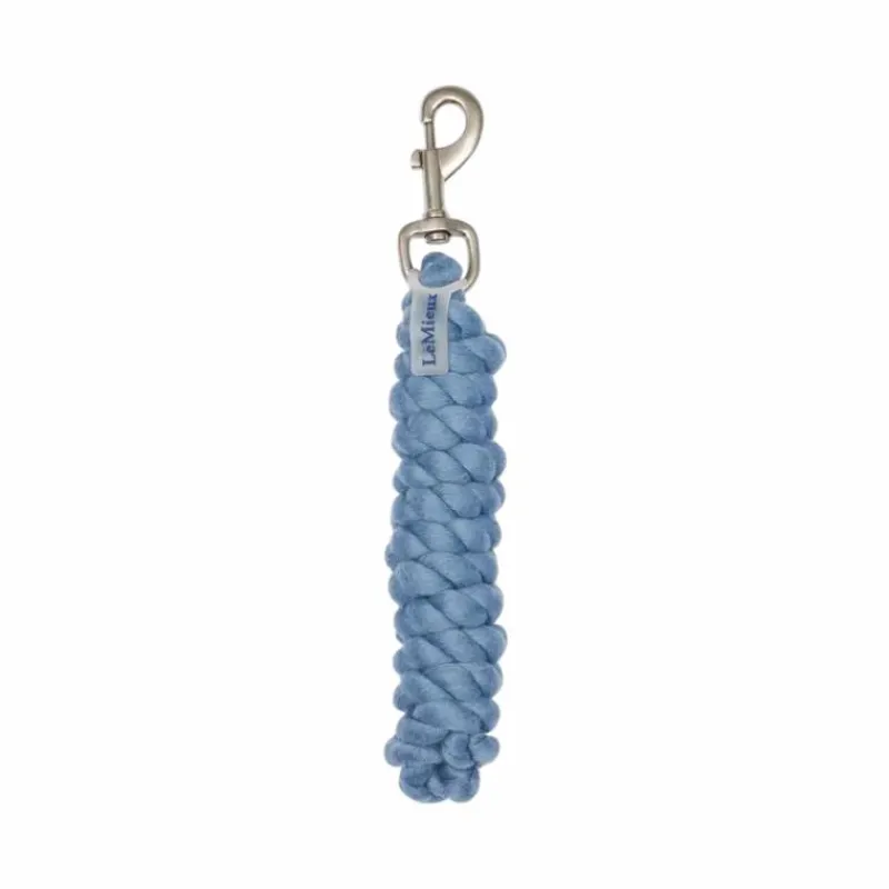 Licols Poneys|Longes Classiques*LeMieux - Longe en polycoton Ice blue Bleu