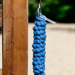 Online - Longe en polycoton Benetton blue Licols Poneys|Longes Classiques