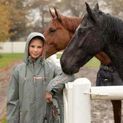 Blousons Et Manteaux*LeMieux - Manteau de pluie enfant HydroShield Junior Young Rider rosemary Vert
