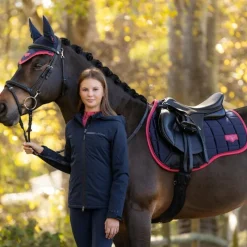 Blousons Et Manteaux*LeMieux - Manteau d’équitation imperméable enfant Young Rider Thea Marine